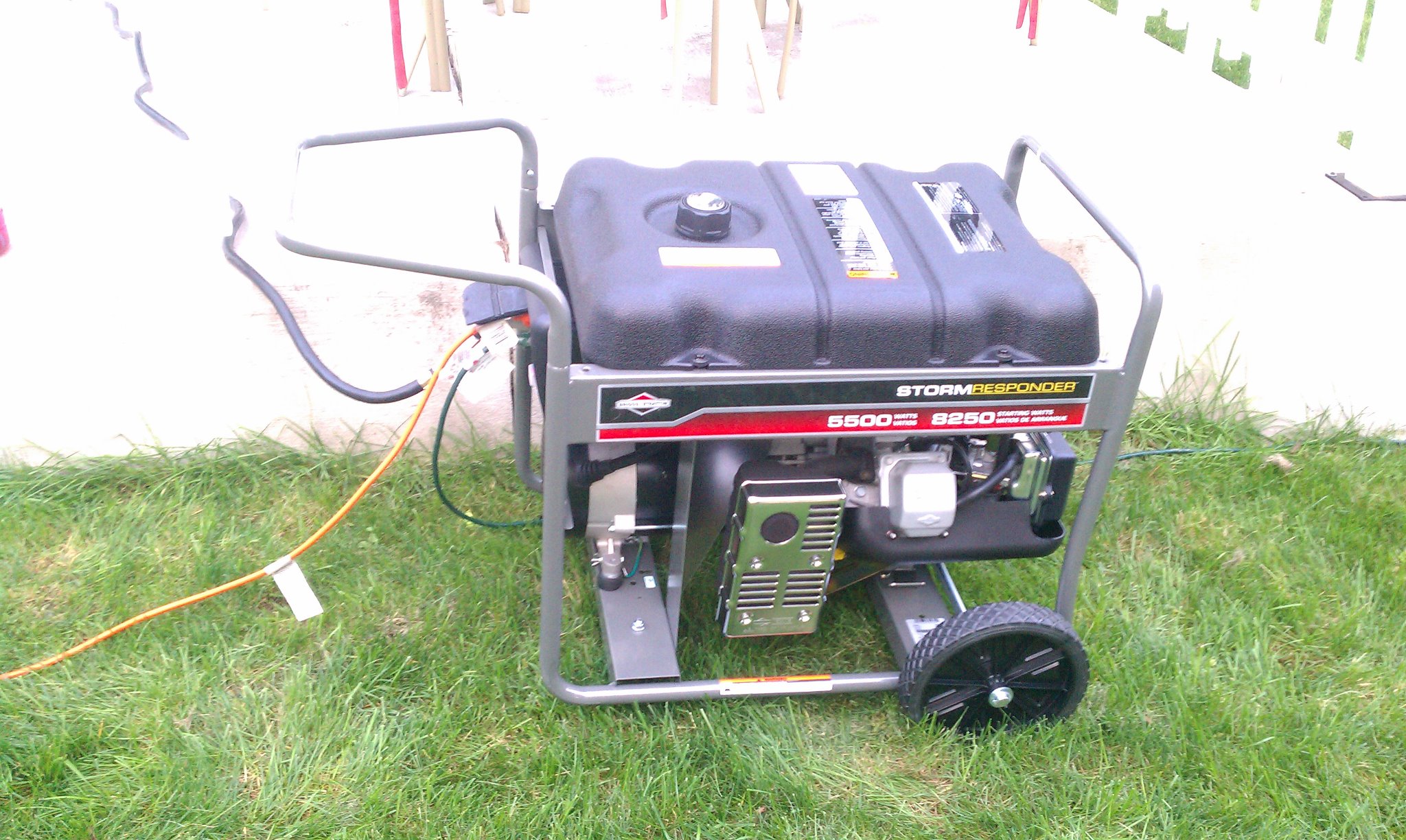 Briggs & Stratton Storm Responder 5500 Watt portable generator review